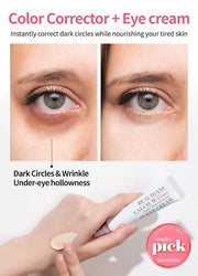 Korean Under Eye Cream – Hydrating Formula for Puffiness, Dark Circles & Fine Lines – Lightweight Eye Treatment for Men & ...