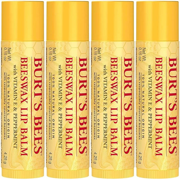 Beeswax Lip Balm Pack by Burts