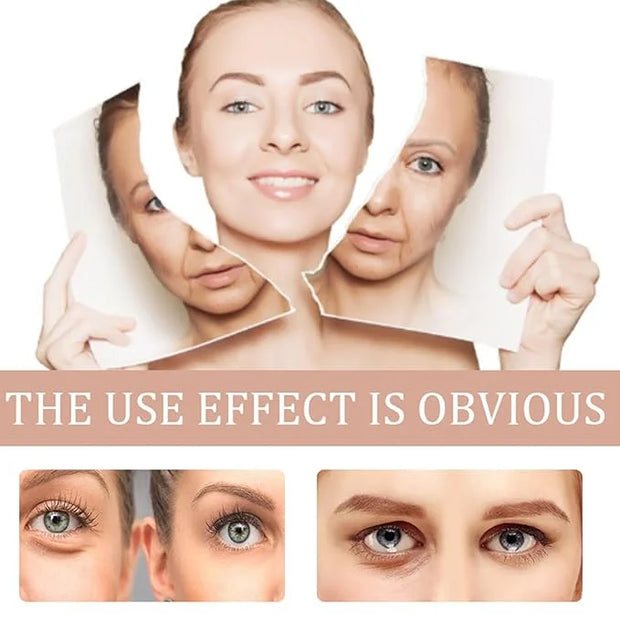 Anti-Aging Eye Cream Revitalizing Under Carrot Eye Cream with Vitamin E and B5 for Puffiness Dark Circles Fine Lines Moist...