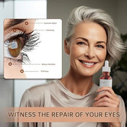 Caffeine Solution 5% + EGCG Eye Serum for Skin Care Caffeine Eye Hyaluronic Acid Reducing Puffiness and Dark Circles, Niac...