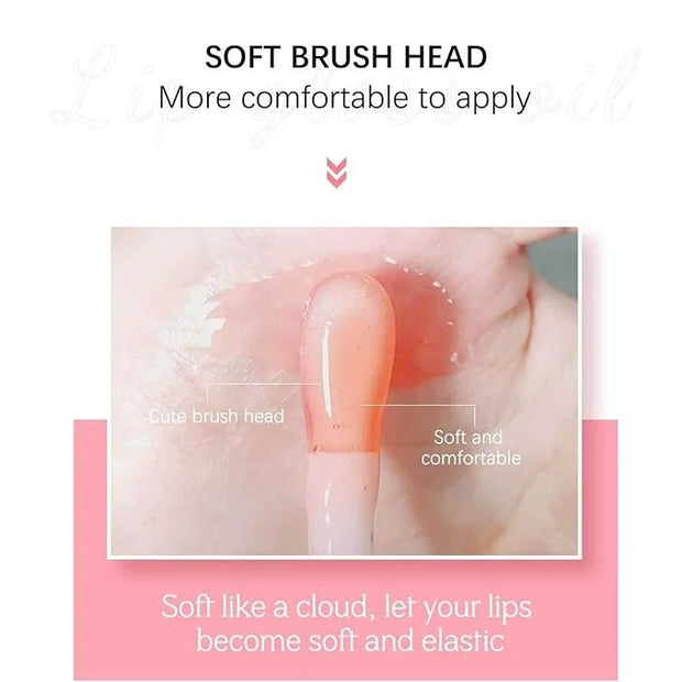 Hydrating Lip Glow Oil Set, Plumping Lip Oil Moisturizing Nourishing Shiny No-Sticky Transparent Tinted Lip Gloss Balm, Na...