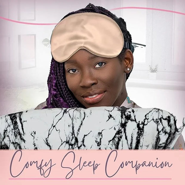 CELESTIAL SILK 100% Silk Sleep Mask for Women with Silk Covered Elastic Strap, Eye Mask for Sleeping (One Size, Taupe) - P...