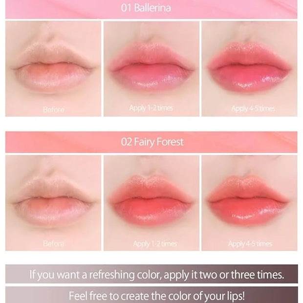 Sparkle Cute Changes Color Lip Balm color