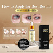 caffeine eyes serum,best eye serum,for anti aging,darc circles,r puffy eyes,1.0fl oz - Product Image