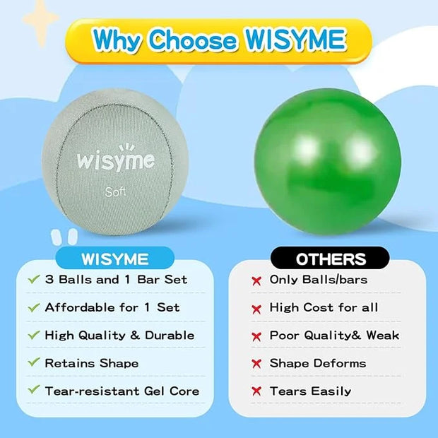 3Pack Stress Balls for Adults & 1Pack Twist - Product Image