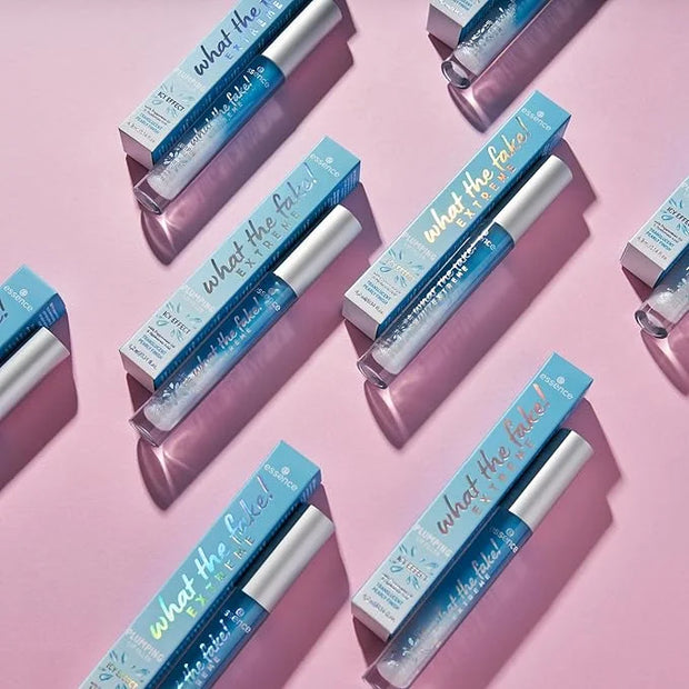essence | What the Fake! Extreme Plumping Lip Filler (02 | Ice Ice Baby) | Glossy, Non-Sticky Finish with Peppermint Oil, ...