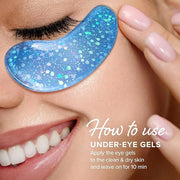 MAREE Eye Gels 2 PACK - Under Eye Patches for Puffy Eyes and Dark Circles with Natural Marine Collagen & Hyaluronic Acid -...