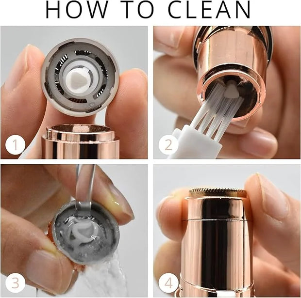 【Generation 2】Facial Hair Remover Replacement Heads for Finishing Touch Flawless Facial Hair Remover, Replacement Blades f...