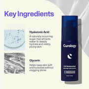 Curology Gel Face Moisturizer, Lightweight Daily Face Lotion for Oily, Dry or Sensitive Skin, with Hyaluronic Acid, Fragra...