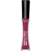 L’Oreal Paris Makeup Infallible 8 Hour Hydrating Lip Gloss, Undeniable Mauve, 0.21 Fl Oz - Product Image