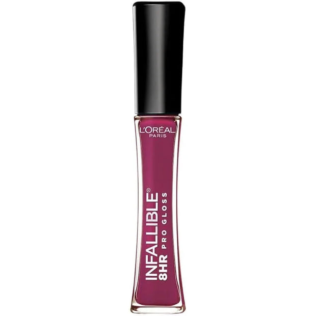 L’Oreal Paris Makeup Infallible 8 Hour Hydrating Lip Gloss, Undeniable Mauve, 0.21 Fl Oz - Product Image