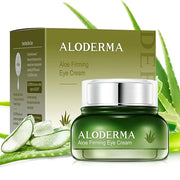 Aloderma Aloe Firming Eye Cream Made with 70% Organic Aloe Vera - Natural Daily Hydrating Eye Cream with Jojoba, Hyaluroni...