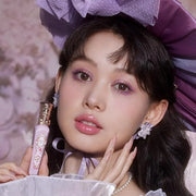 Flower Knows Strawberry Rococo Glowy Lip Gloss G01 Strawberry Macaron+Embossed Blush G01 Romantic Blossom - Product Image