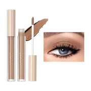 Matte Eyeshadow liquid Long Lasting High-pigmented Eye shadow Gel Eye Makeup (Matte Brown) - Product Image