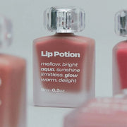 Lip Potion Aqua Glow No.3 Sugar Rose | Hydrating, Non-Sticky Gloss with Sheer Radiance | 0.3 Oz - Product Image