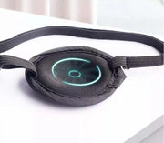 Black Protect Eye Patch Satin Single Eye Patch Lazy Eye Amblyopia Strabismus Eye Masks - Product Image