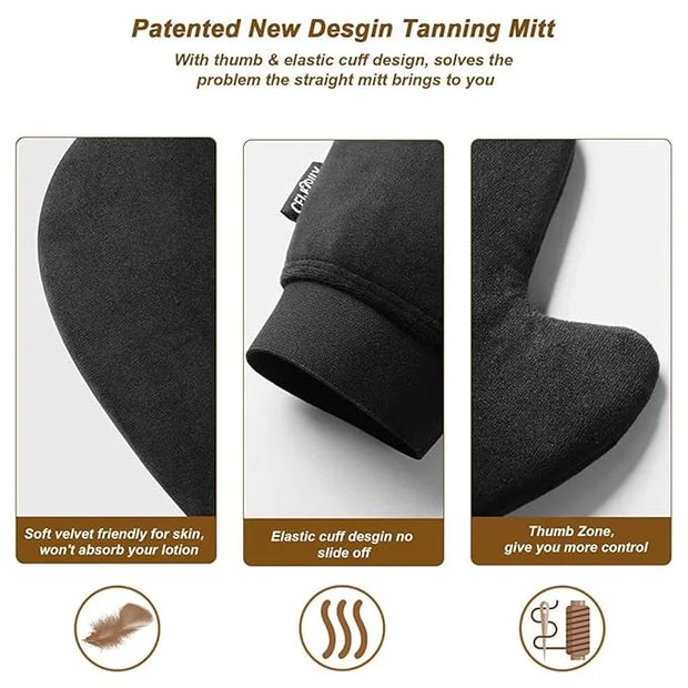Self Tanning Mitt Applicator- Tanning Mitts Self Tanner Mitt Applicator Self Tanning Glove for Self Tan Mitt Self Tanner M...