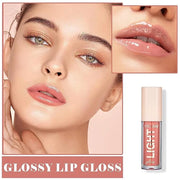 MAEPEOR Moisturizing Lipgloss Set 6PCS Smooth Hydrating Lip Gloss Neutral Nude Nourishing Glossy Lipgloss for Women and Gi...