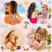 Unscreen Applicator,Sunscreen Brush Applicator,Kids Sunscreen Lotion Applicator Brush,Precision Soft Bristle with Protecti...