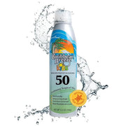 Caribbean Breeze Continuous Tropical Mist SPF 50 Sunscreen Spray for Kids, Reef Safe Sunscreen Spray, Up to 80 Minutes Wat...