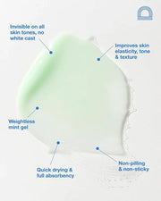 The Mug Guard - Clear Invisible Gel Sunscreen for Face - Broad Spectrum SPF 30 Protection, 72 hr Hydration, Anti-Aging, 40...
