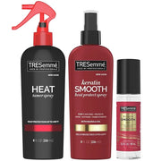 TRESemmé Expert Keratin Smooth Hair Care Set - Heat Protection Spray, Shine Serum with Marula Oil, and Thermal Leave-in Sp...