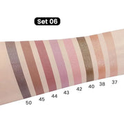 Kaely 8Pcs Cream Eye Shadow Brightener Sticks Set for Eyes,Shimmer Matte Pencil Eyeshadow Applicator Stick Palette,Hallowe...