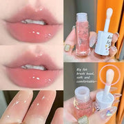 2Pcs Crystal Jelly Lip Oil Moisturizing Oil,