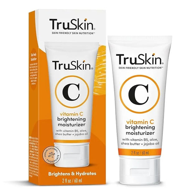 TruSkin Vitamin C Cream for Face – Brightening Moisturizer, Anti Aging, Hydrating, Skin Wrinkle Cream – Vitamin B5, Vitami...