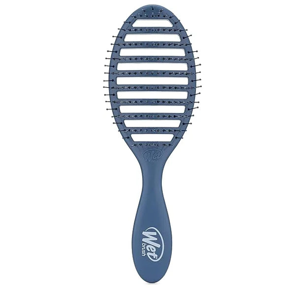 Wet Brush Speed Dry Hair Brush, Elemental Blue, Vented Design & Soft HeatFlex Bristles, Blow Dry Safe, Ergonomic Handle Ma...