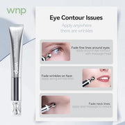 Eye Cream|Wrinkle Eraser Massaging Eye Cream, Multi-peptide Firming Eye Tightener, Anti-Aging Eye Cream for Puffiness and ...