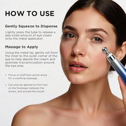 MOMOHOO Retinol Caffeine Under Eye Cream – Anti-Aging Eye Cream with Soluble Collagen for Puffiness, Wrinkles, and Under-E...