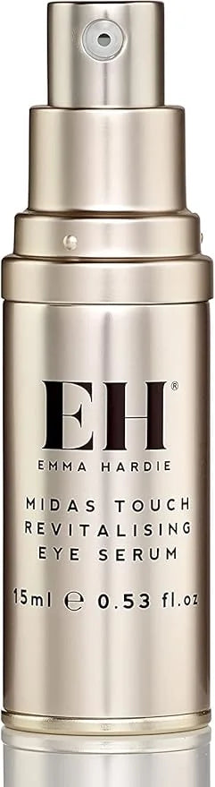 Emma Hardie 15ml Midas Touch Revitalising Eye Serum with Hyaluronic Acid, Visibly Reduces Fine Lines, Puffiness & Dark Cir...
