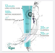 ROSÉE & CO Rosee Lip Gloss Vegan & Cruelty Free Treatment, Professional Make up, Long Lasting Glossy with Shea Butter, Moi...