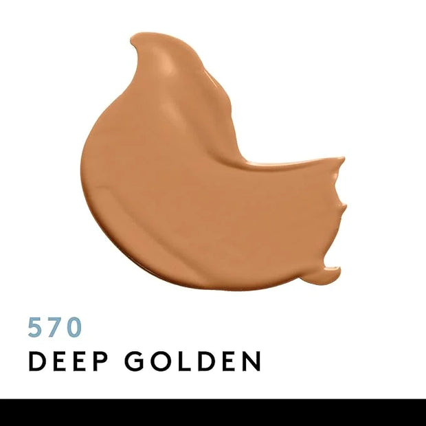 COVERGIRL Clean Matte Liquid Foundation, Deep Golden 570, Pack of 1 - Product Image