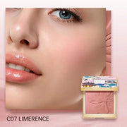CATKIN Cheek Powder Blush Baked Pink Makeup Blusher Creamy Light Weight Long Lasting Natural Finish 10g (C07 Limerence) - ...