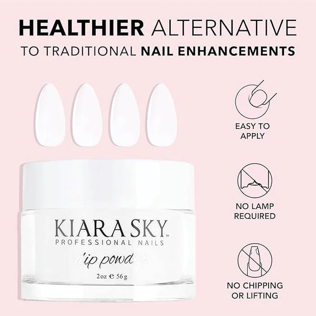 Kiara Sky Nail Dipping Powder Dip Essentials 2 oz (CLEAR) - Product Image