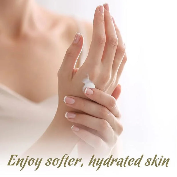 Un Air d'Antan Hand Cream for Dry Cracked Hands 10.5oz - Hand Lotion Pump, Non Greasy Moisturizer with Essential Oils, Cru...