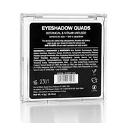 Palladio Eyeshadow Quads, Velvety Pigmented Blendable Matte, Metallic & Shimmer Finishes, Creamy Formula, Four Way Quad Ey...