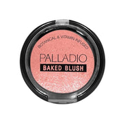 Palladio Baked Blush, Highly Pigmented Shimmery Formula, Easy to Blend and Highly Buildable, Apply Dry for a Natural Glow ...