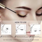 Eyelash Growth Serum – 15 Plant Extracts for Longer Lashes, Natural Beauty Enhancement,eye lash serum growth - Product Image
