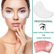 50 Pairs Set Under Eye Pads,Eyelash Extension Gel Patches, Lash Extension Lint Free Under Hydrogel Eye Mask Pads Beauty To...
