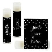 Andaz Press Personalized Lip Balm Party Black,