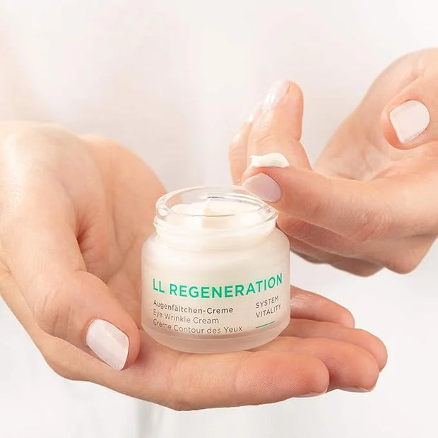 ANNEMARIE BÖRLIND – LL REGENERATION Eye Wrinkle Cream – Natural Vitamin C + E Anti Aging Eye Cream with LL BIOCOMPLEX for ...