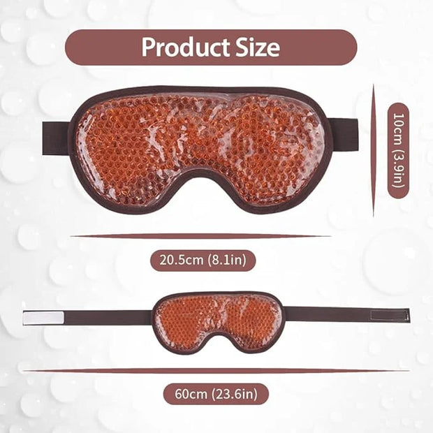 NEWGO Cooling Eye Mask for Puffy Eyes, Cold Eye Mask Eye Ice Pack for after Eyes Surgery, Tension Stress Relief, Itchy Eye...