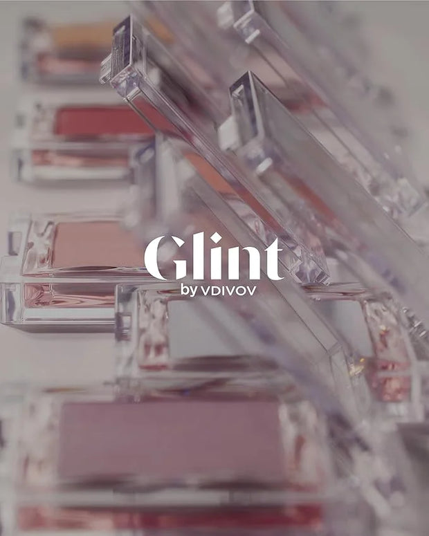 Glint Baked Blush (Burnt Sienna, 0.08oz) - Long-Lasting, All-Day Face Blush Powder for a Natural Look. Korean Skin Care, K...
