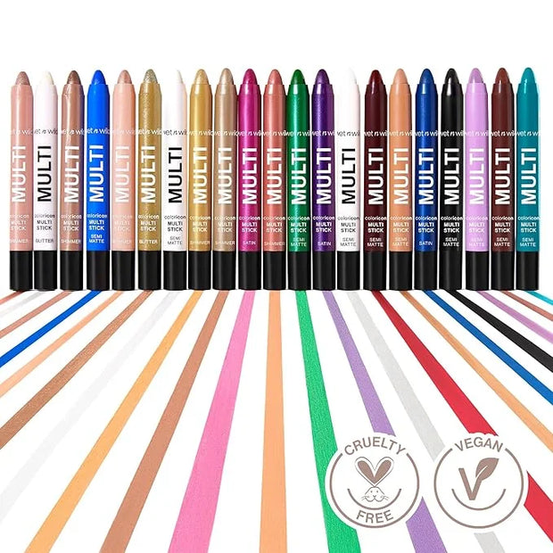wet n wild Color Icon Cream Eyeliner Eyeshadow Multi-Stick, Moisturizing, Nourishing Velvety Cream-to-Powder Buildable & B...