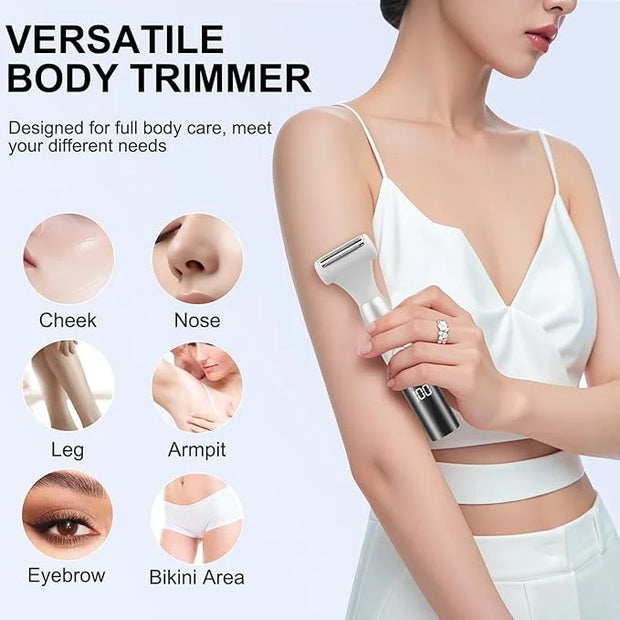 5 in 1 Bikini Trimmer for Women - Electric Razors for Women, Cordless Rechargeable Electric Shaver, IPX7 Waterproof Wet Dr...