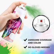 Temporary Green Hair Spray for