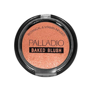 Palladio Baked Blush, Highly Pigmented Shimmery Formula, Easy to Blend & Highly Buildable, Apply Dry for a Natural Glow or...